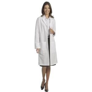 New White Lab Coat Unisex Medium Medical Science Costume STEM
